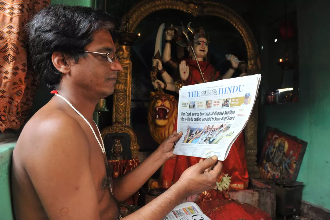 Which is the most popular Hindi newspaper in India?